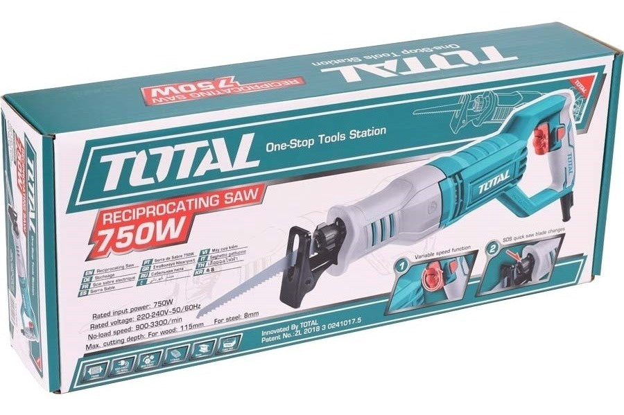 TOTAL Reciprocating Saw UTS100806 750W