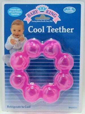 BABYKING Baby Teether Toy BK1679 1-18MONTHS Cool Teether Water Filled Bpa Free