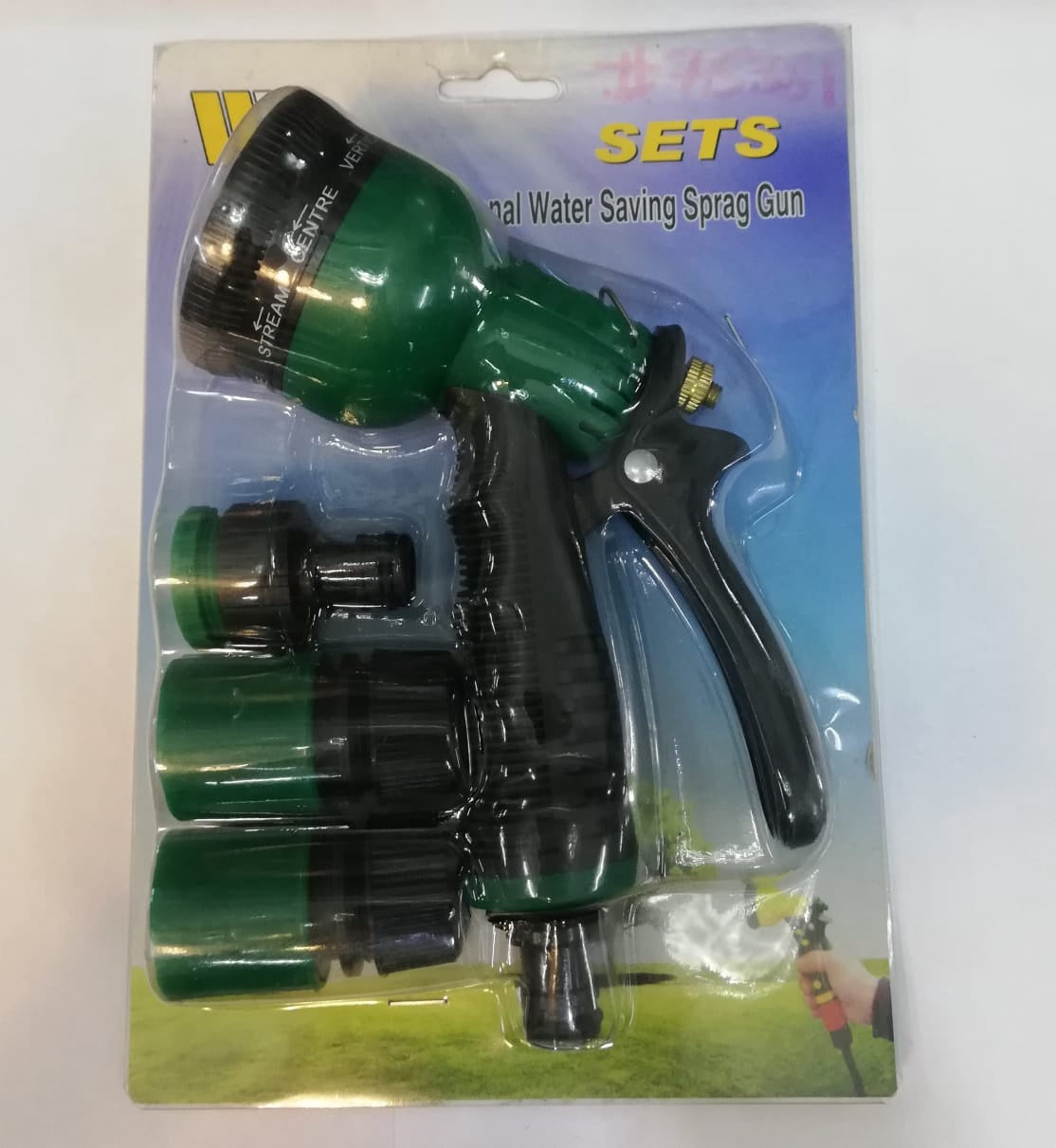 Hose Nozzle Set 4PCS Multifuntional Water