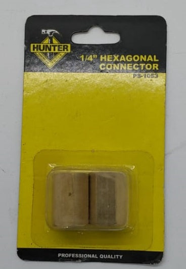 HUNTER Hexagonal Connector 1/4" PS-1053
