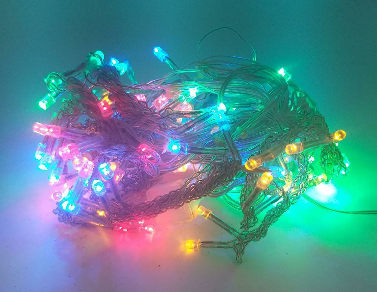 Fairy Light 100 Bulb LED Icicle 110V Flying Crane MULTI-COLOR
