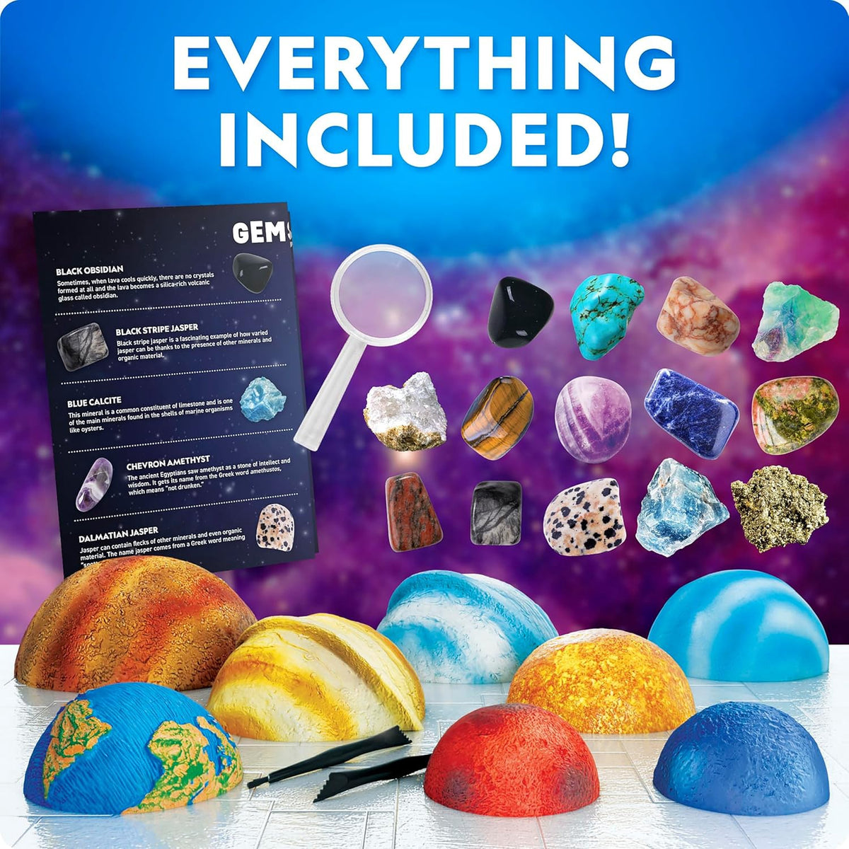 NATIONAL GEOGRAPHIC Toy Ultimate Space Gemstone Dig Kit