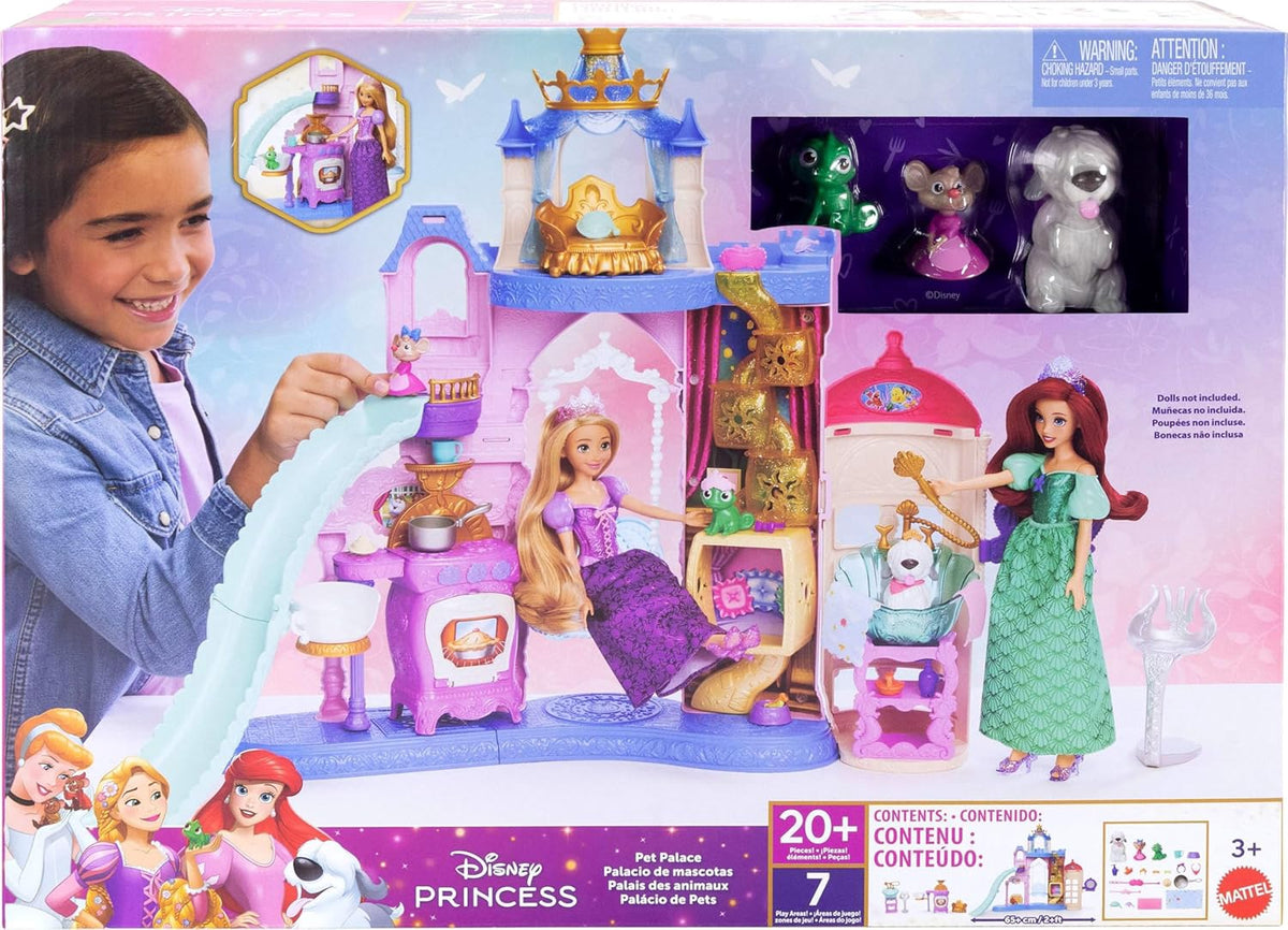 DISNEY Toy Mattel Princess Pet Castle Playset