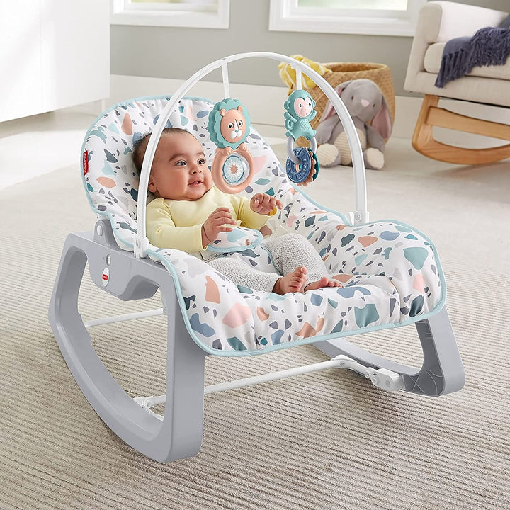 FISHER-PRICE Baby Rocker Fisher Price INFANT-TODDLER Gray
