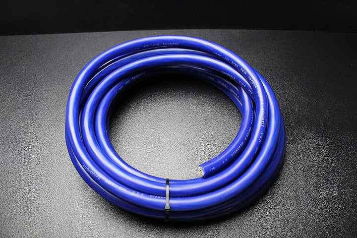 AUDIO PIPE Power Cable Car 4G PW-4-250 Yds Blu Sold Per Yard