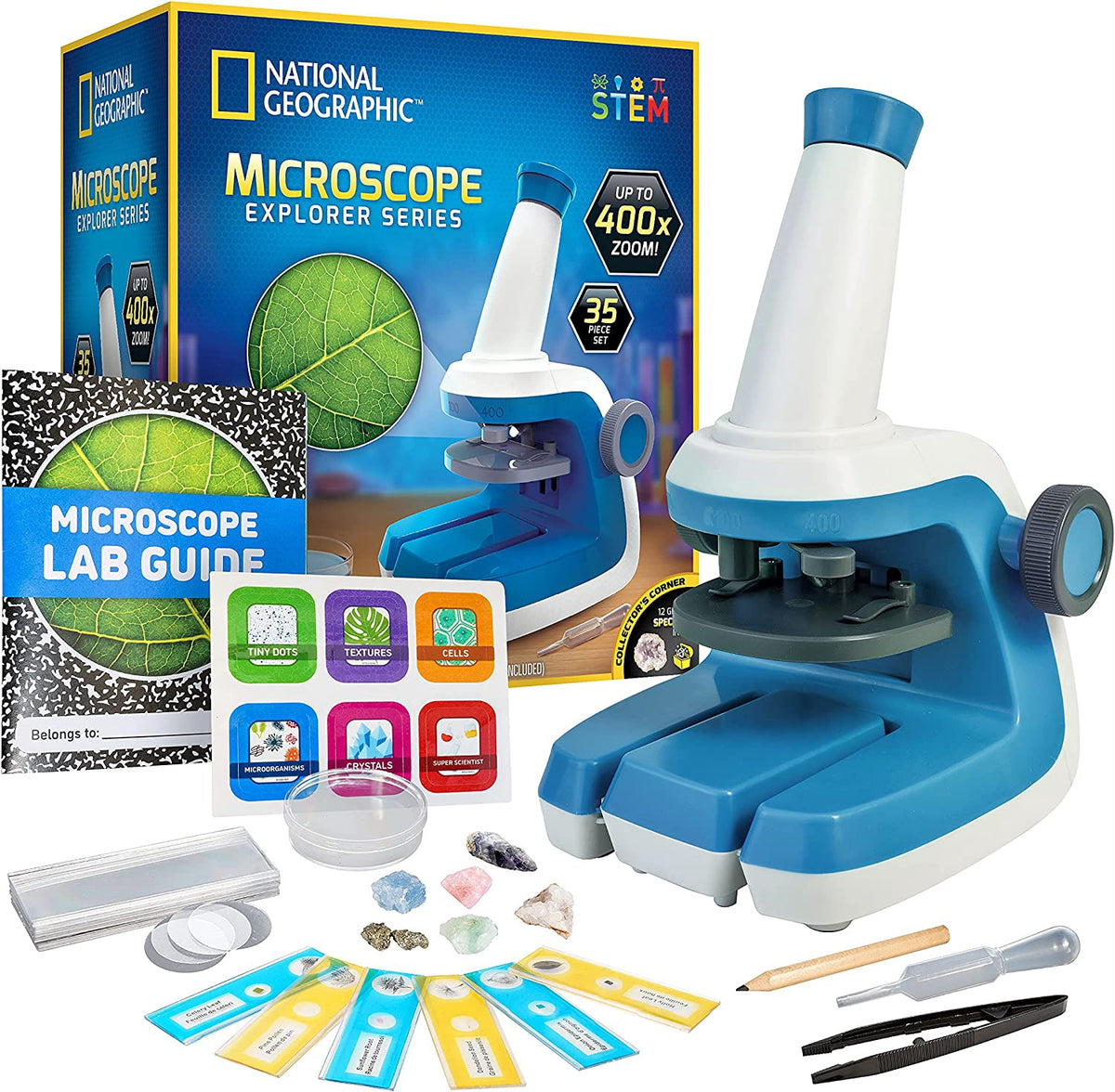 NATIONAL GEOGRAPHIC Microscope Kids Stem