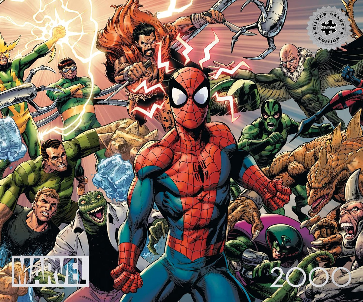 BUFFALO GAMES Puzzle Jigsaw Marvel Spiderman Sinister War 2000PCS