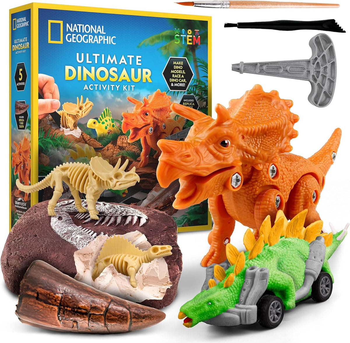 NATIONAL GEOGRAPHIC Toy Ultimate Dinosaur Activity Kit