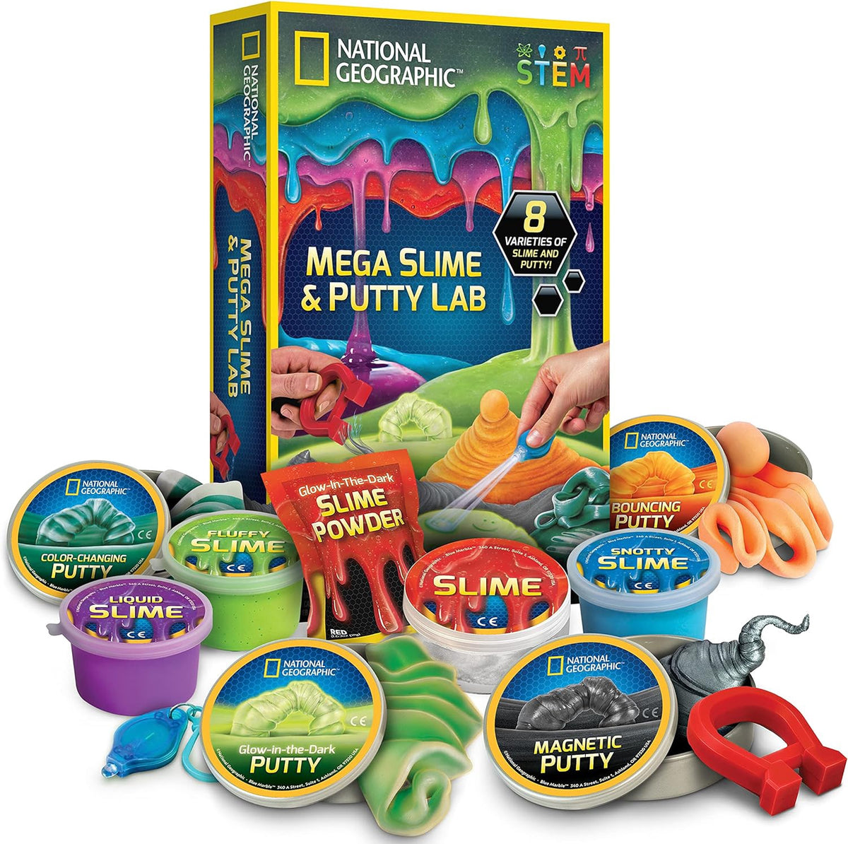 NATIONAL GEOGRAPHIC Toy Mega Slime & Putty Lab