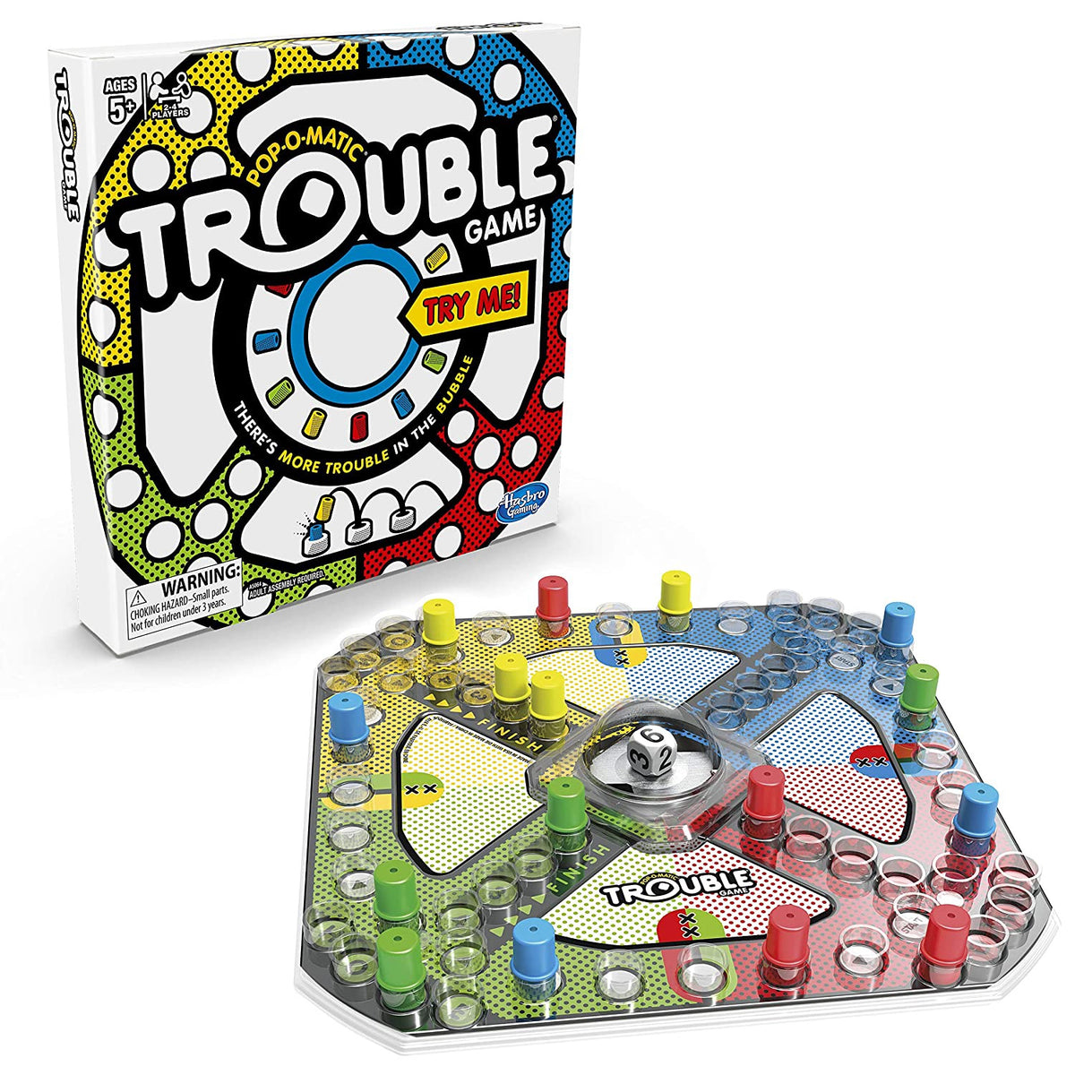 HASBRO Toy Game Board Trouble