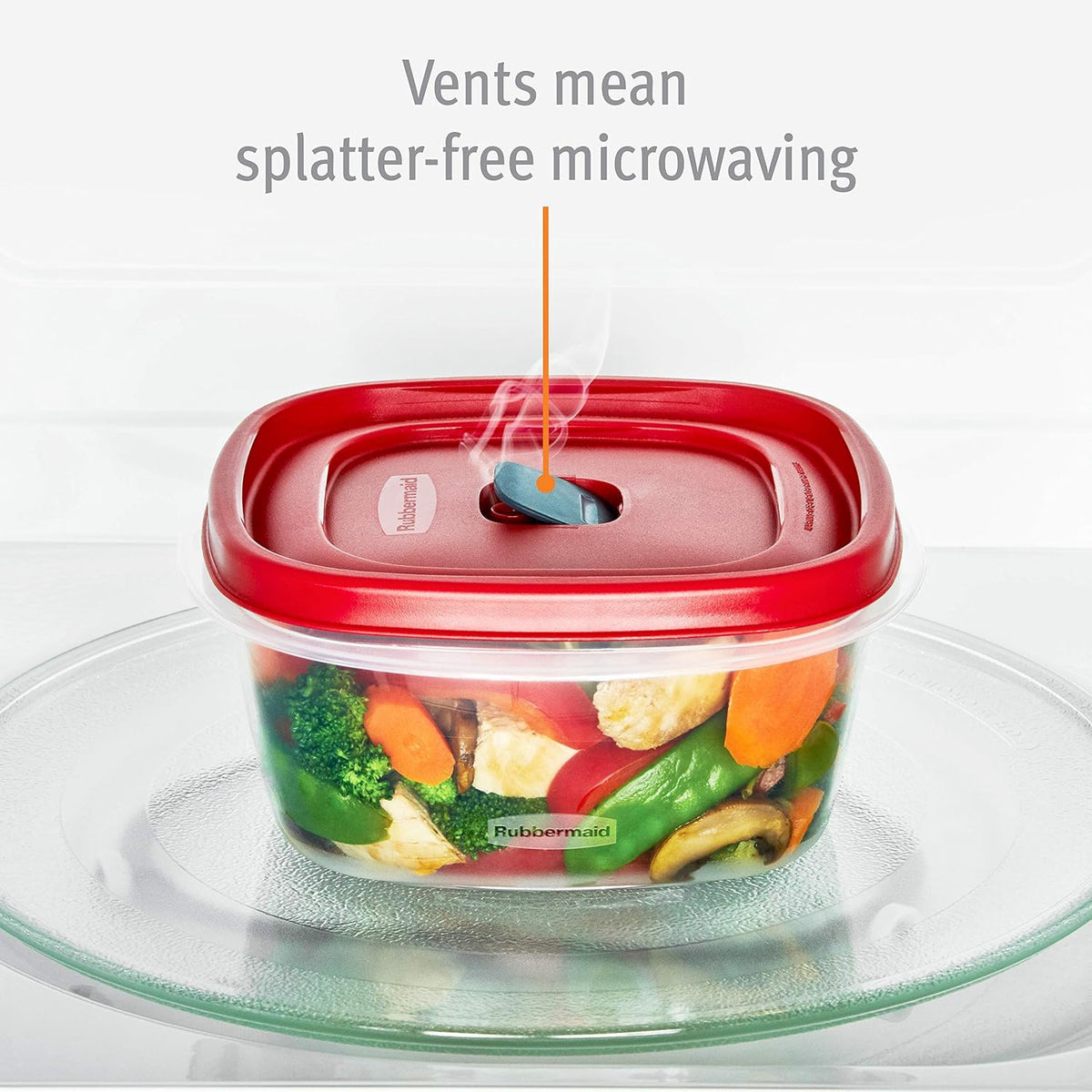 RUBBERMAID Food Bowl Easy Find Lids 1PC 7.0 Cup 1.6L 2138727