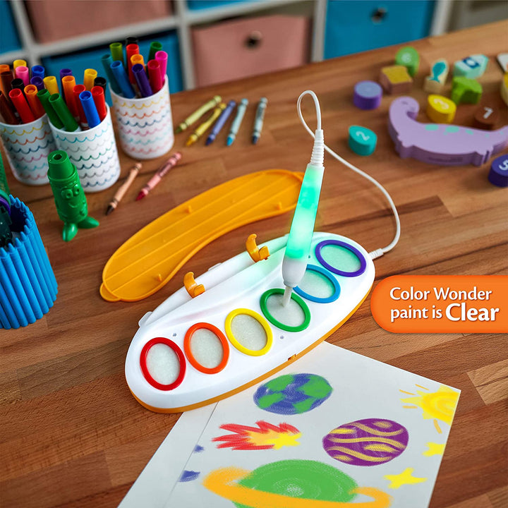 CRAYOLA Toy Color Wonder Mess Free Light Brush