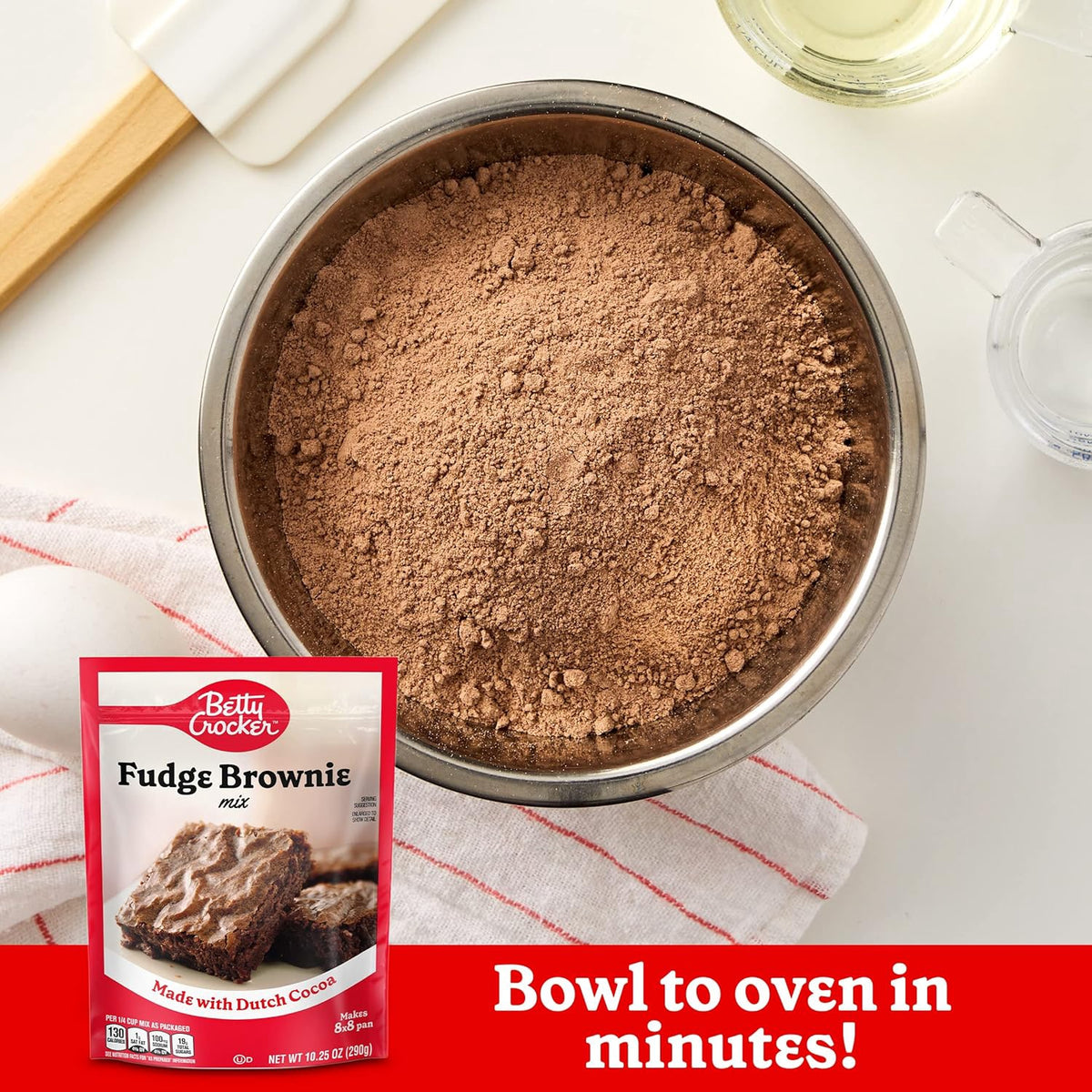 BETTY CROCKER Brownie Mix Fudge Brownie 10.25OZ
