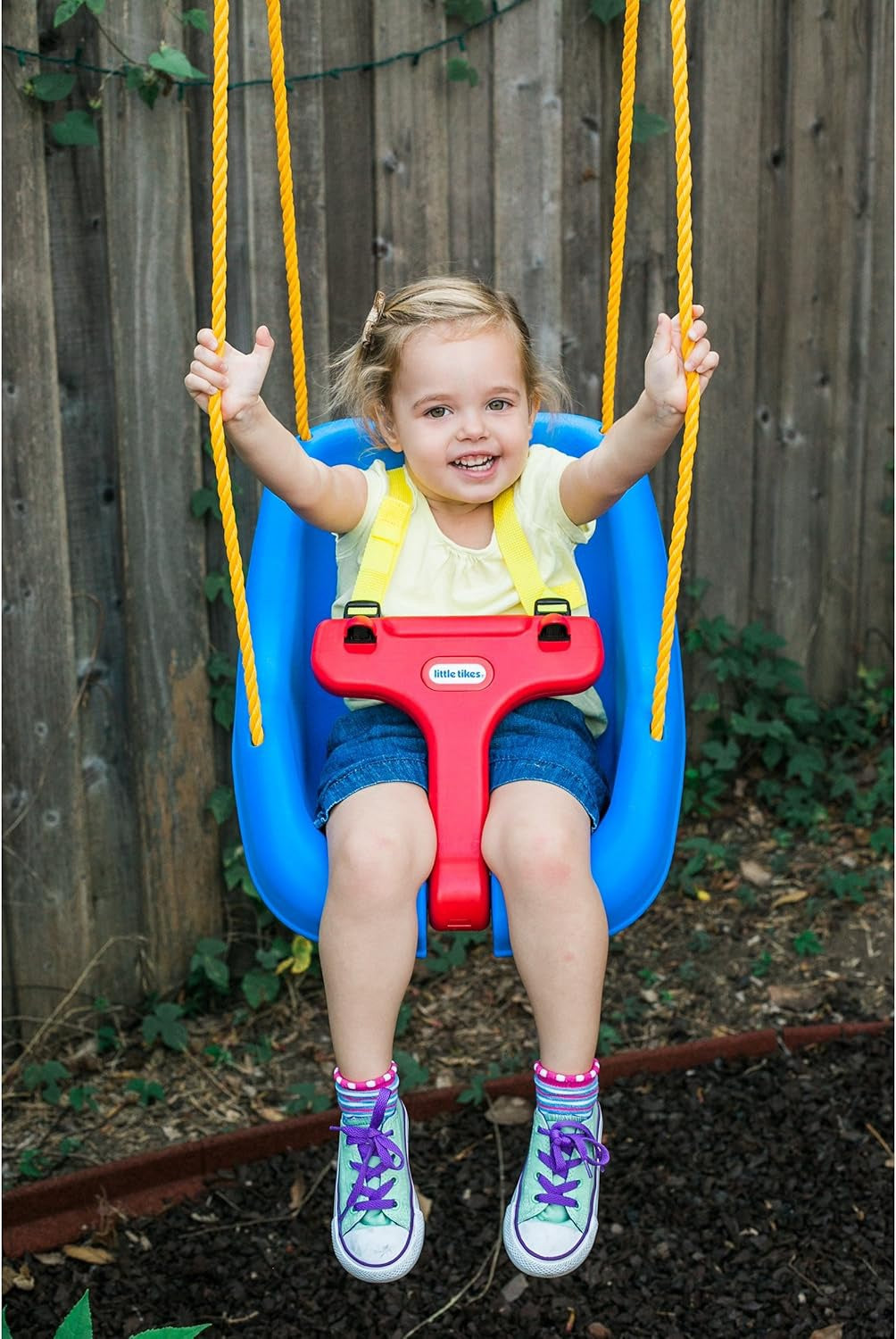 LITTLE TIKES Toy Swing Snug 'N Secure Blue