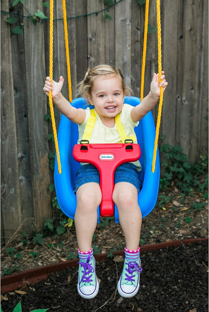 LITTLE TIKES Toy Swing Snug 'N Secure Blue