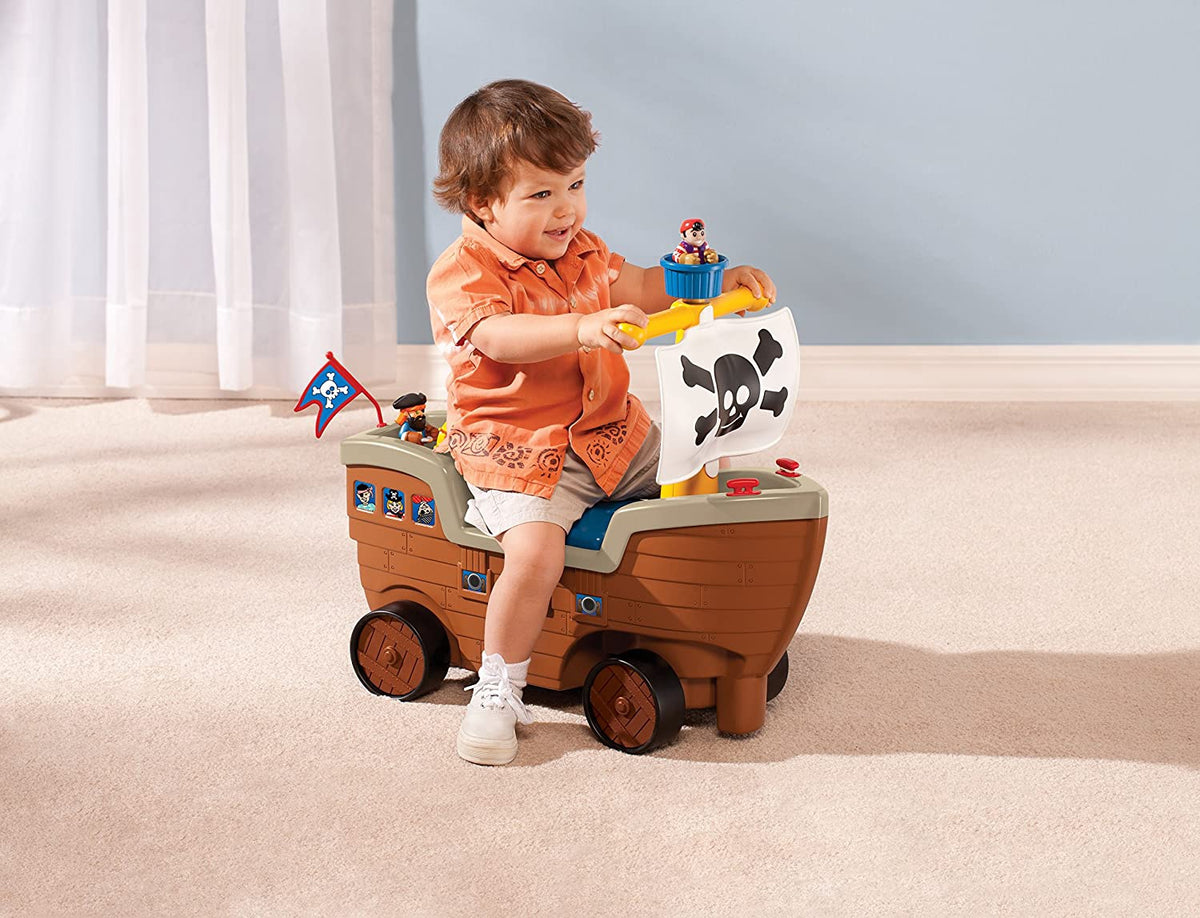 LITTLE TIKES Toy Pirate Ship Ride on