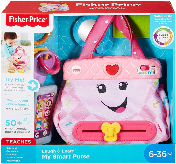 FISHER-PRICE Toy Smart Purse Laugh & Learn