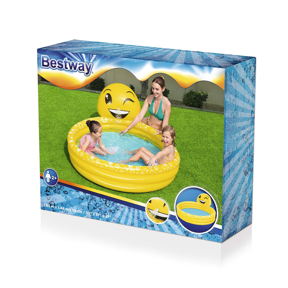 BESTWAY Pool 53081 65" X 57" X 27"