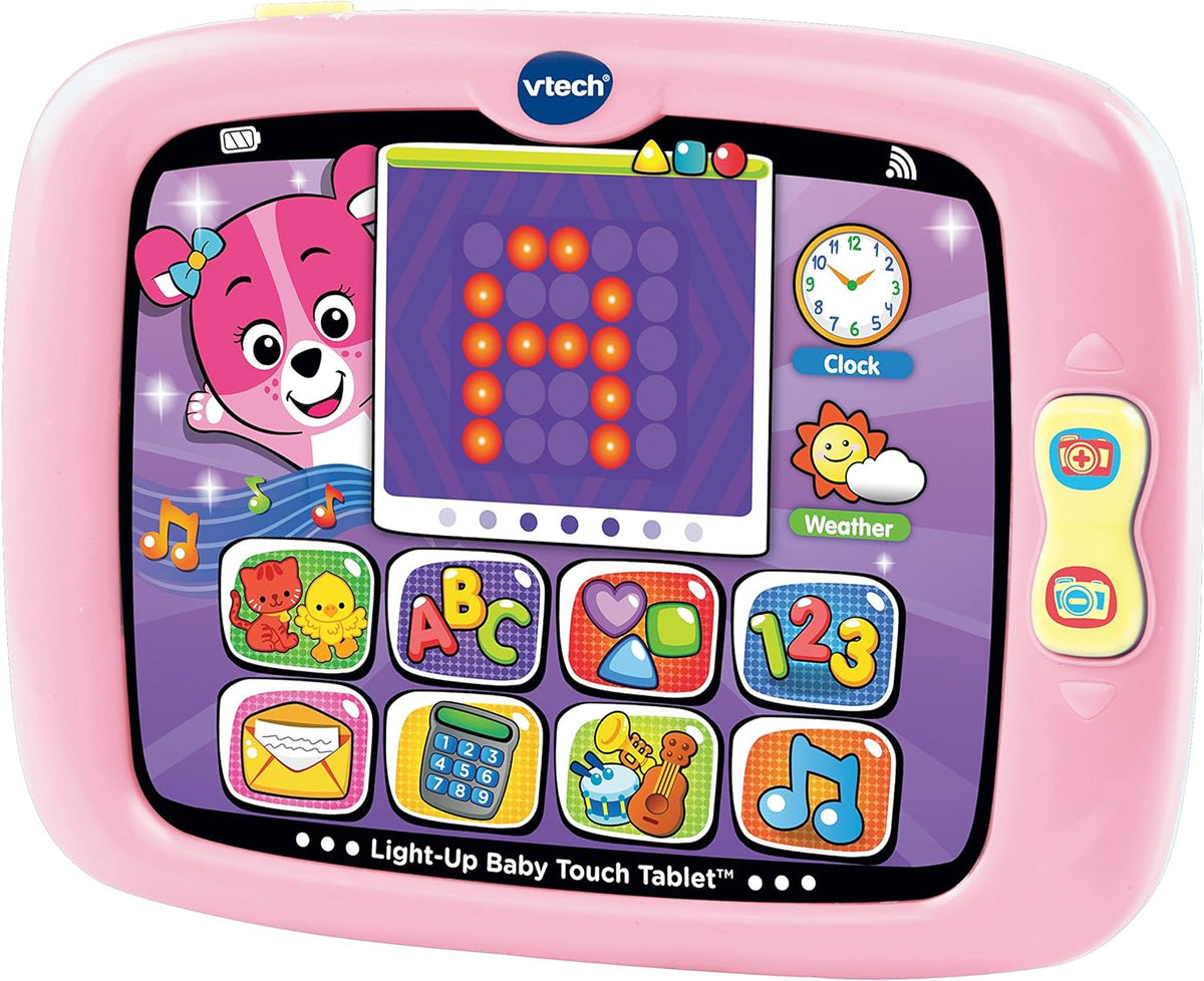 VTECH Toy LIGHT-UP Baby Touch Tablet Pink