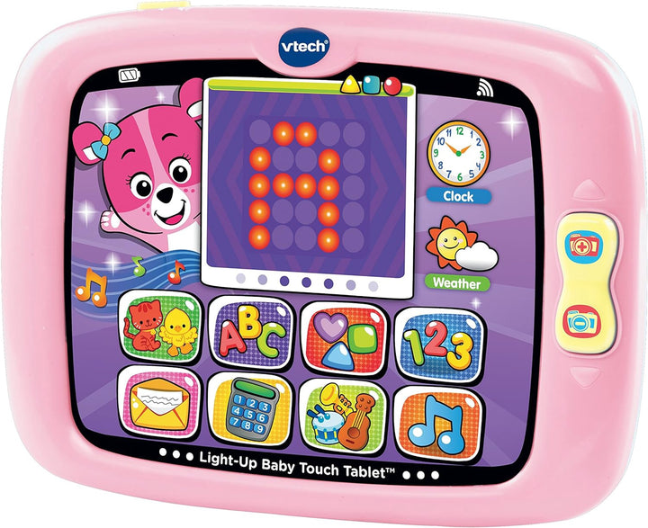 VTECH Toy LIGHT-UP Baby Touch Tablet Pink