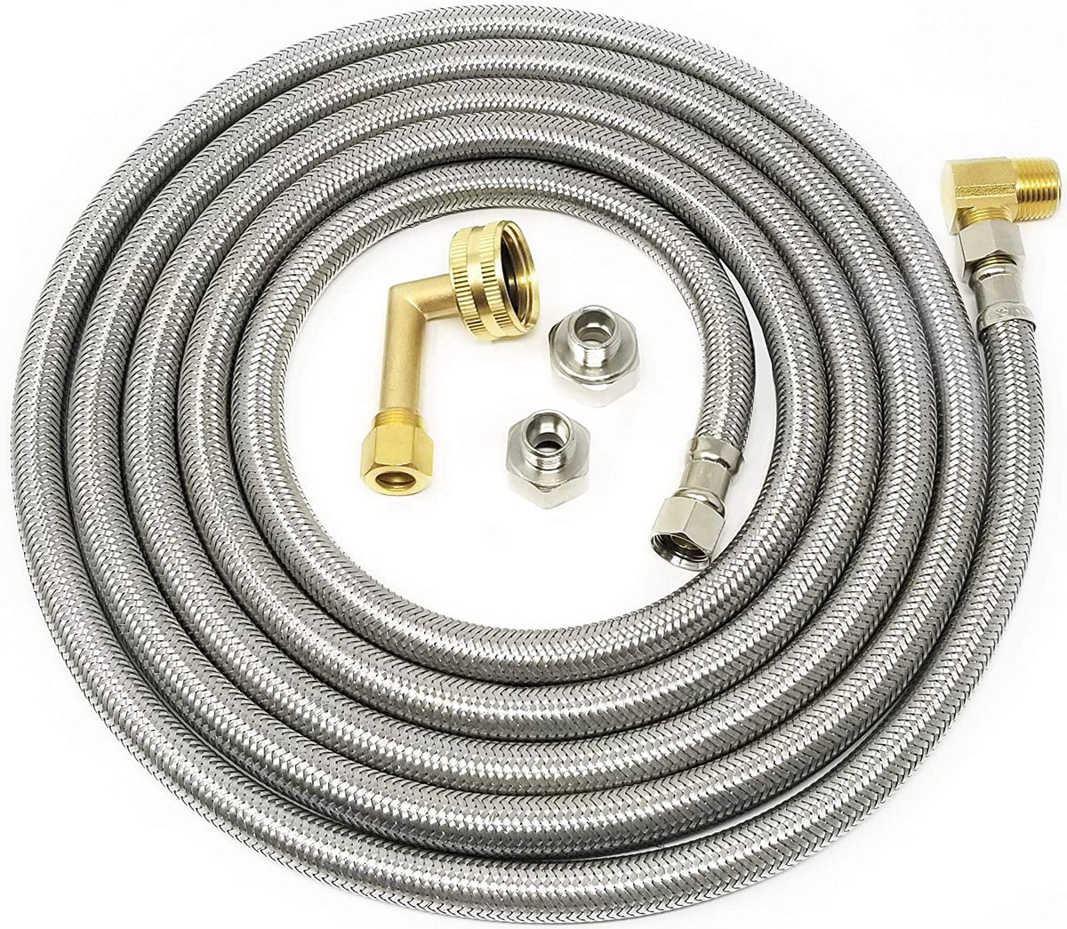 KELARO Dishwasher Fitting 4' Hose Kit
