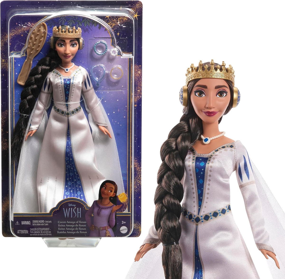 DISNEY Toy Wish Doll Queen Amaya of Rosas