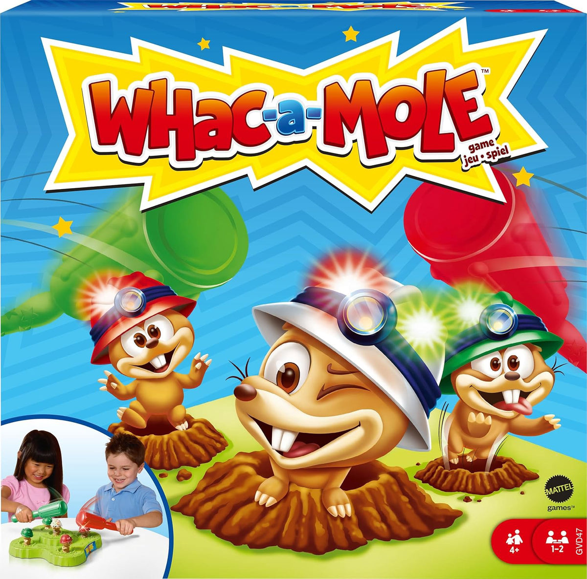 MATTEL Game WHACK-A-MOLE
