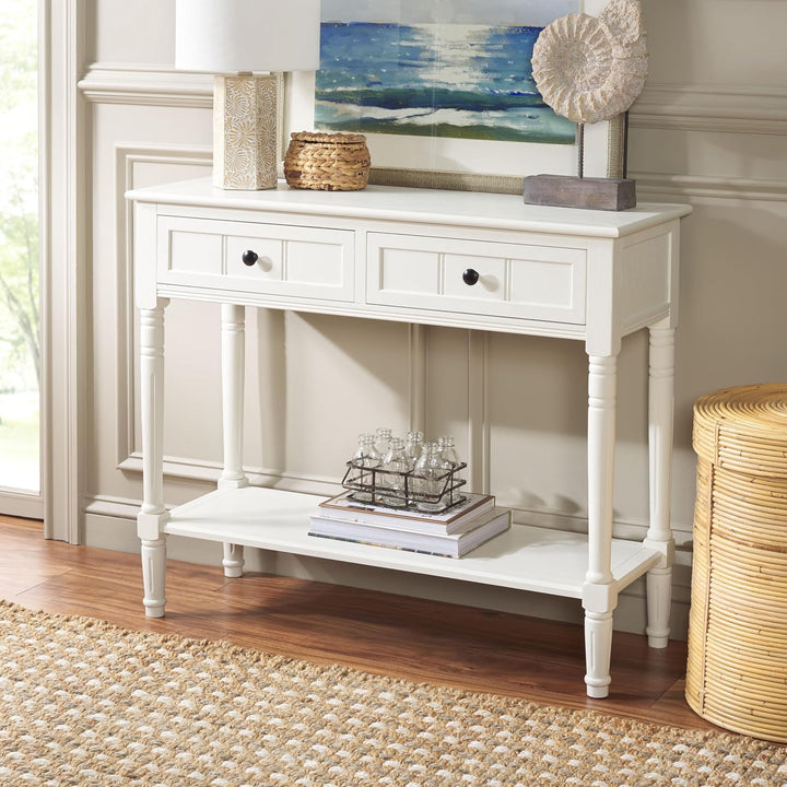 SAFAVIEH Console Table Cream / Grey AMH5710C / AMH5710A