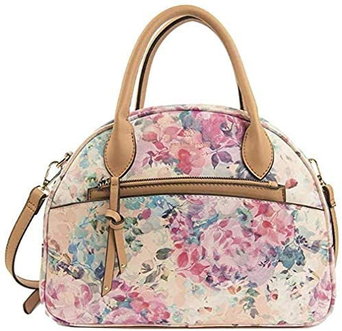 NANETTE LEPORE Satchel Mirabel Printed with Add on Pouch 28716202 Rose Bouquet