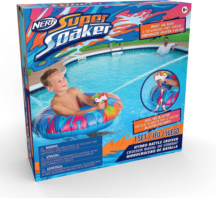 NERF Pool Inflatable Super Soaker Cruiser