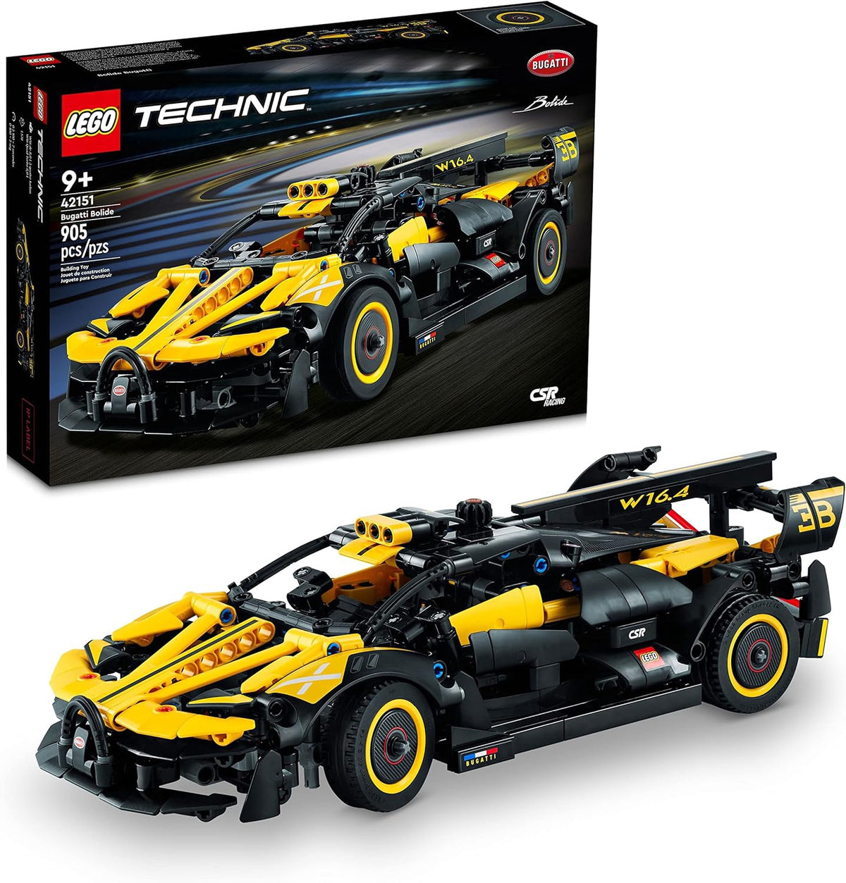 LEGO Toy Technic Bugatti Bolide Racing Car 42151 905PCS