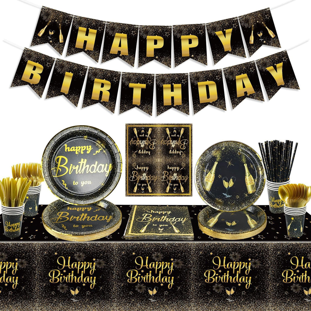 Party Decor Kit Black / Rose Gold / Dinosaur / Dinosaur