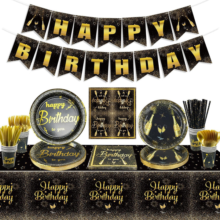 Party Decor Kit Black / Rose Gold / Dinosaur / Dinosaur