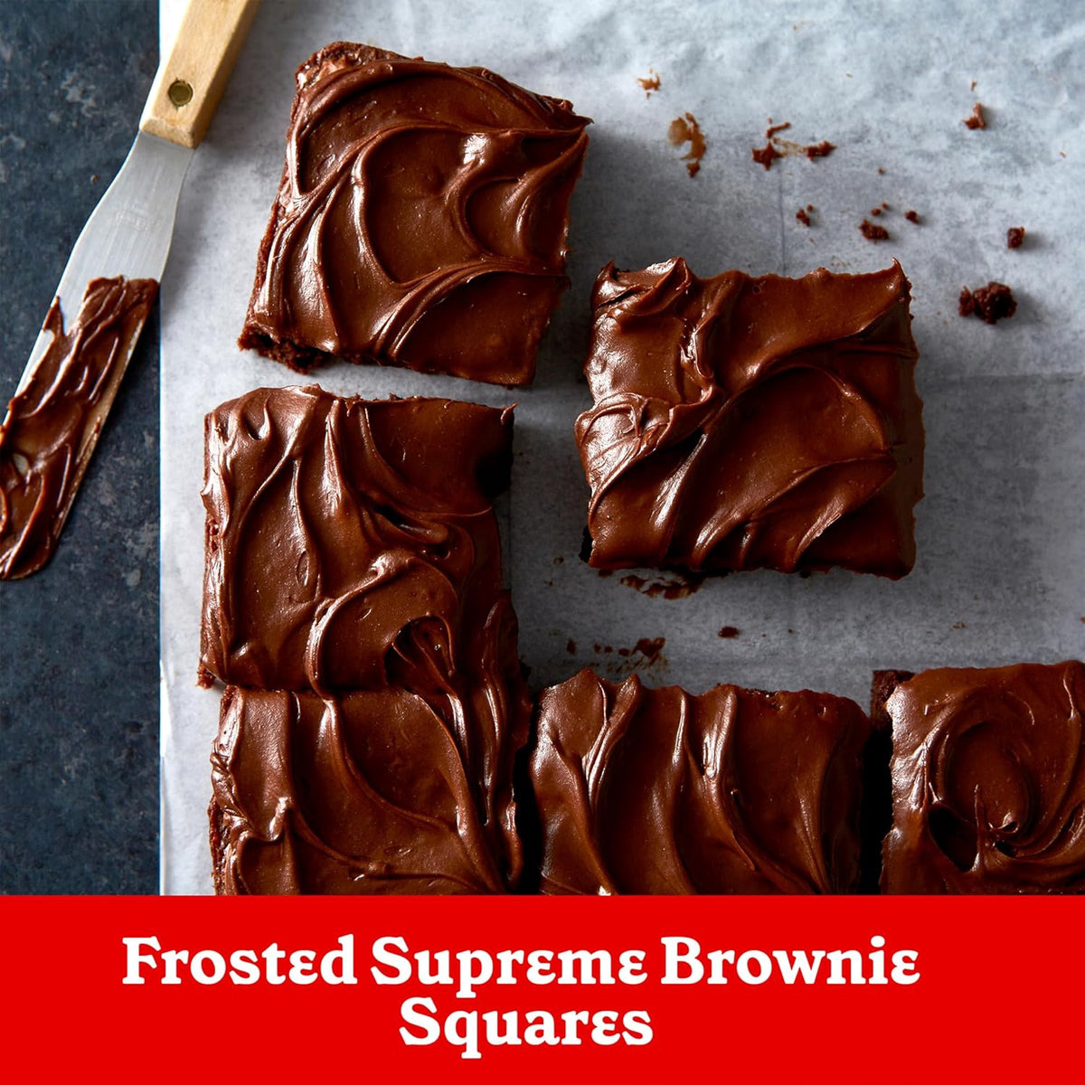 BETTY CROCKER Brownie Mix Delights Supreme Frosted 19.1 OZ