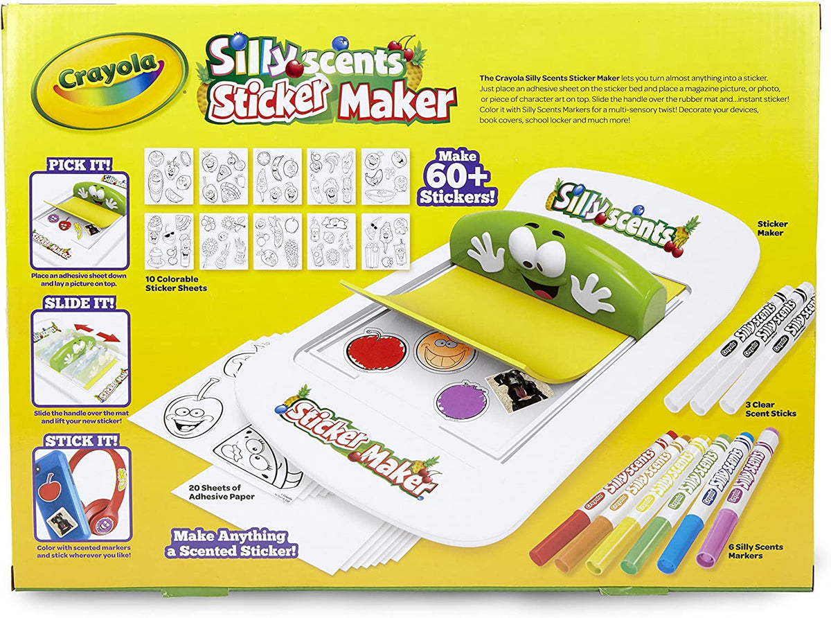 CRAYOLA Toy Silly Scents Sticker Maker