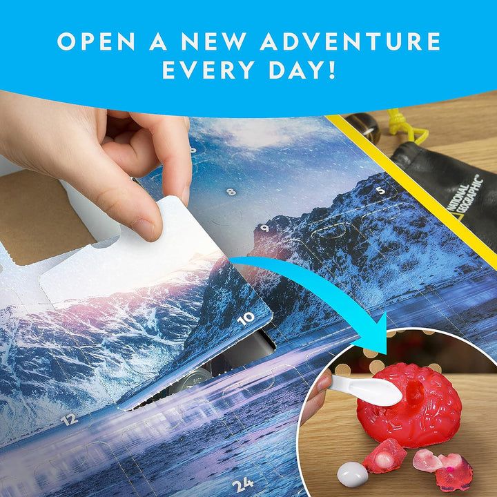 NATIONAL GEOGRAPHIC Toy Mega Science Advent Calendar