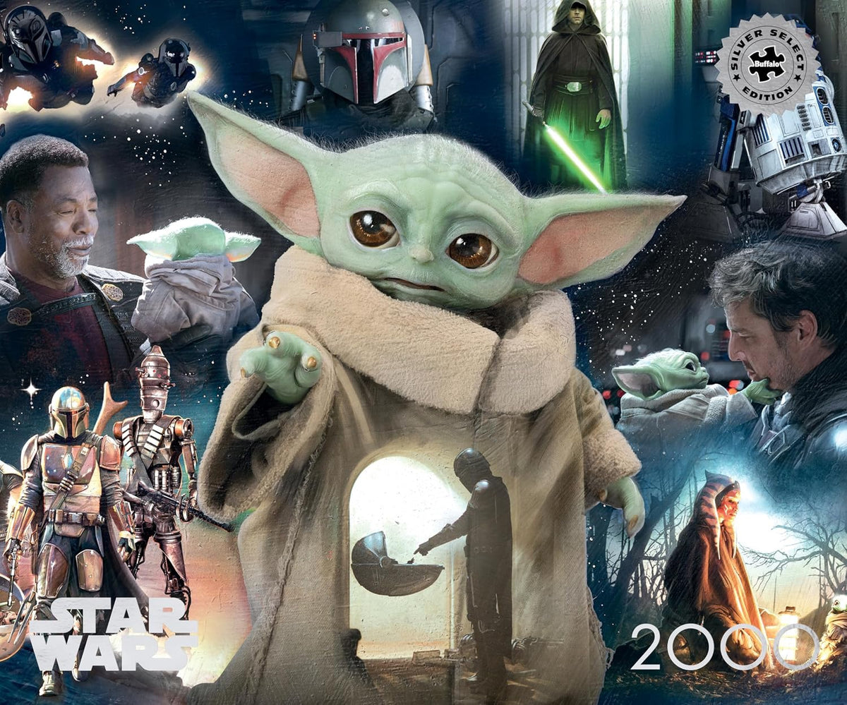 BUFFALO GAMES Puzzle Jigsaw Star Wars Grogu’s Journey 2000PCS