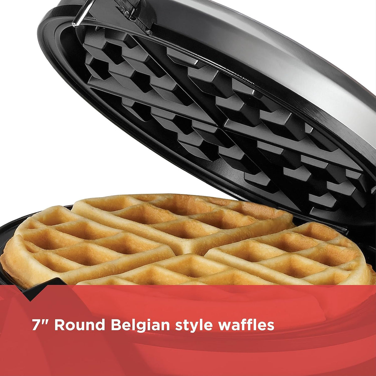 BLACK AND DECKER Waffle Maker Black & Decker WM1404S-LA Belgian Flip