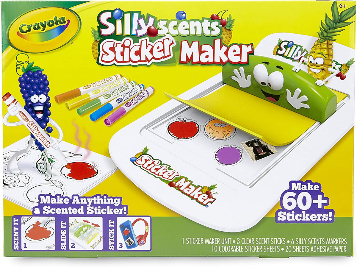 CRAYOLA Toy Silly Scents Sticker Maker