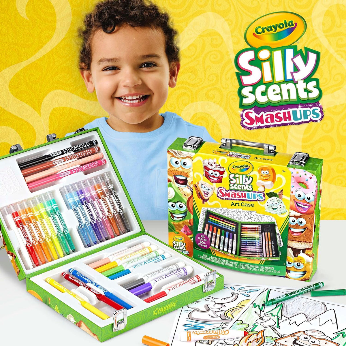 CRAYOLA Toy Silly Scents Mini Inspiration Art Case