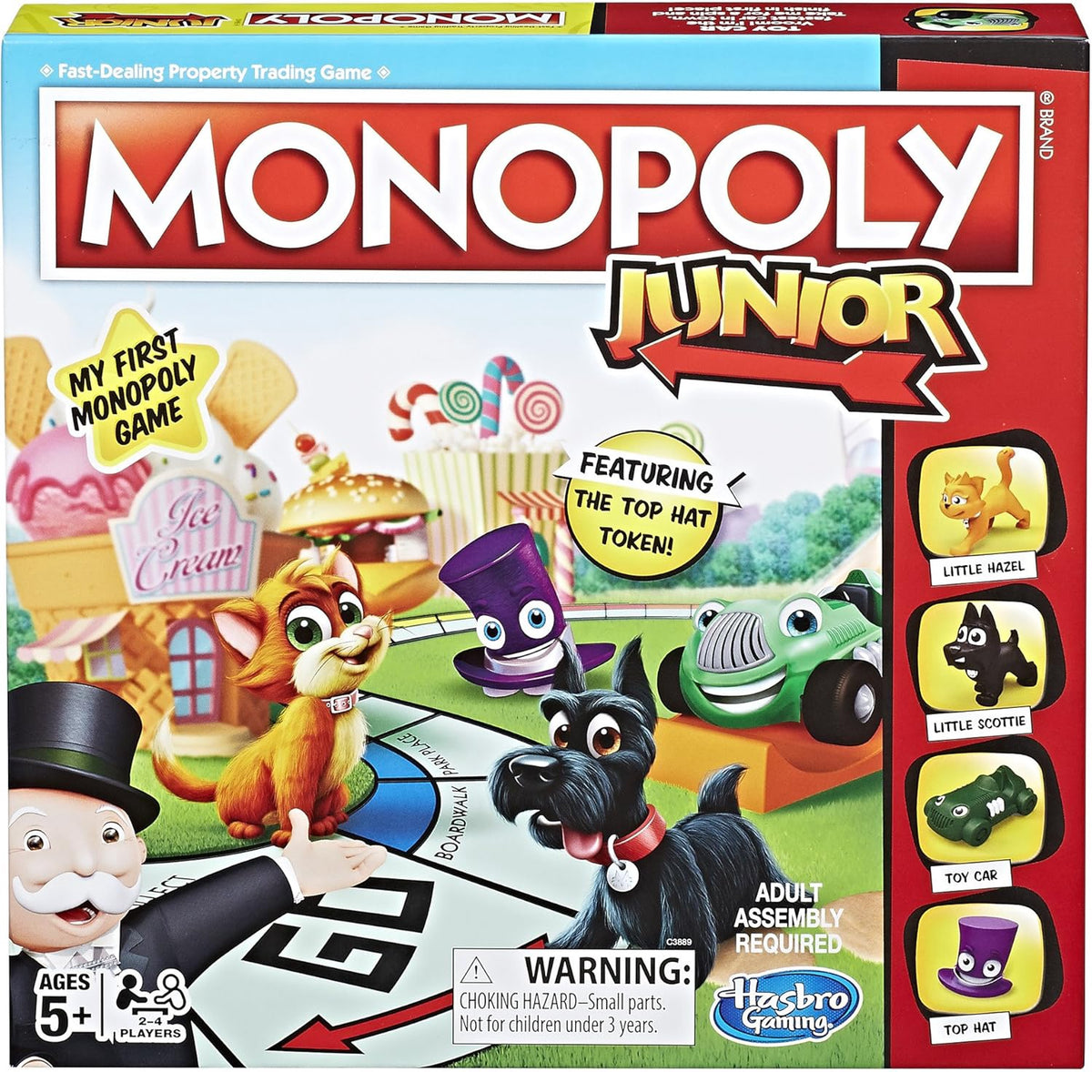 HASBRO Game Monopoly Junior