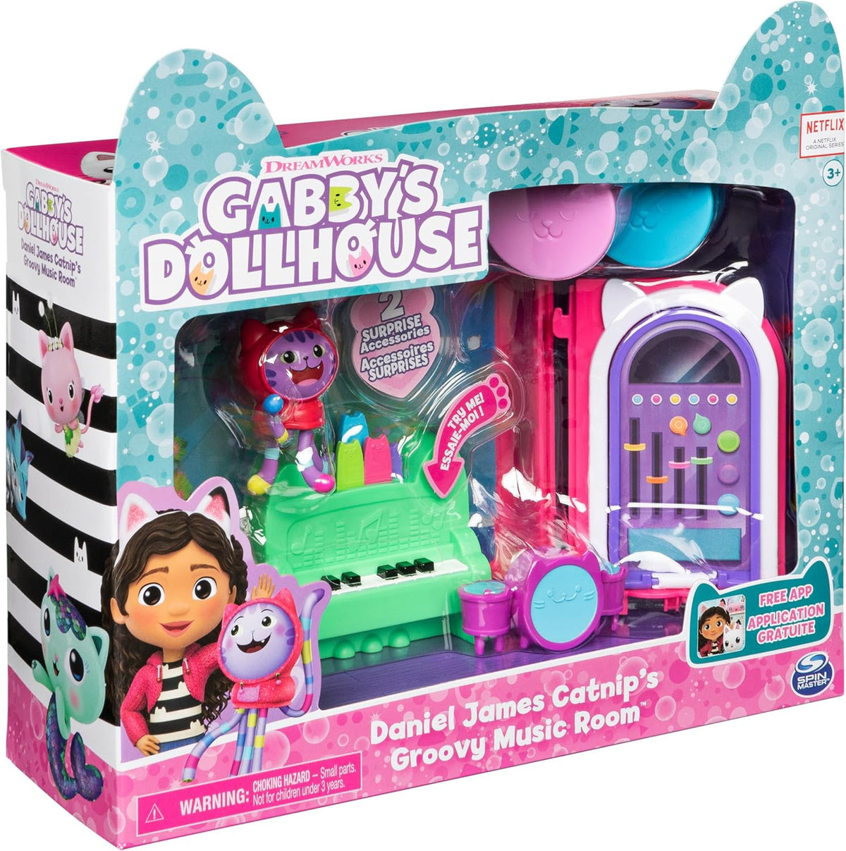 GABBY'S DOLLHOUSE Toy Gabby’s Dollhouse Groovy Music Room