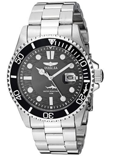 INVICTA Watch Men's 43MM Stainless Steel Quartz Silver 30018
