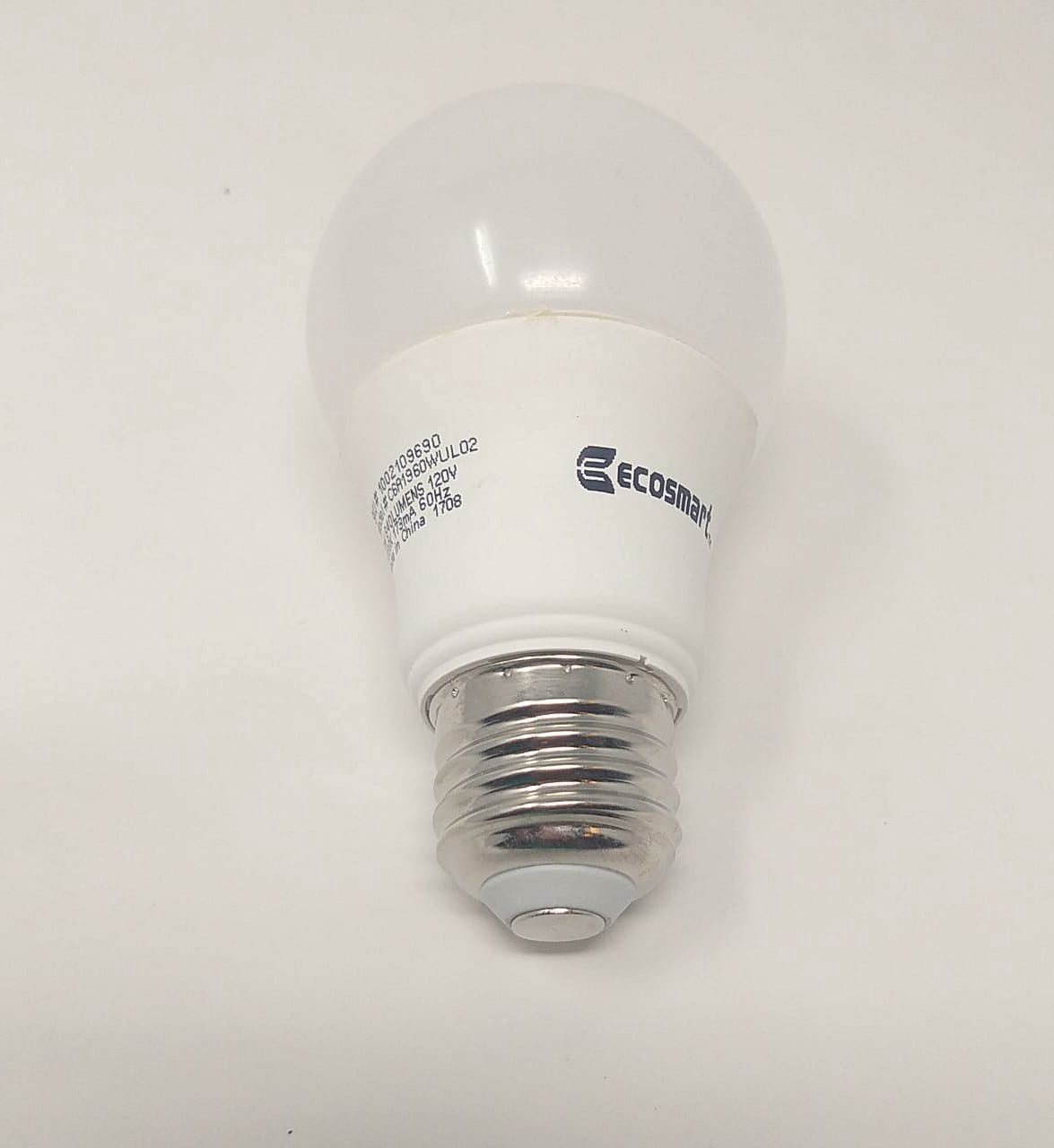 ECOSMART Bulb Screw LED 9W Sold Each Not Box