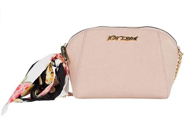 BETSEY JOHNSON Bag Xo Anaya Crossbody with Scarf and Chain Strap