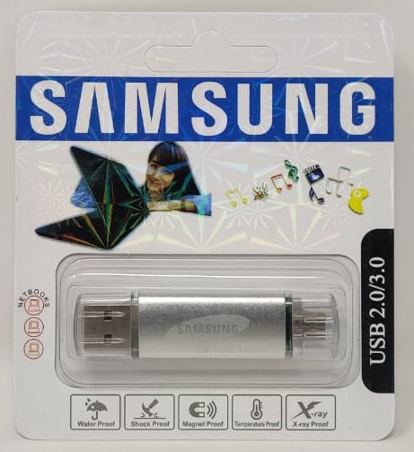 GENERIC Computer Flash Drive 32GB Zeg USB 2.0/3.0 USB & Micro USB Ports