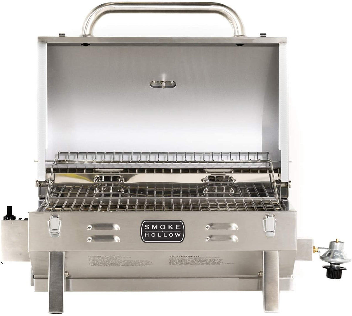 MASTERBUILT Bar B Que Grill Smoker SH19030819 Smoke Hollow Tabletop Stainless Steel 1 Burner