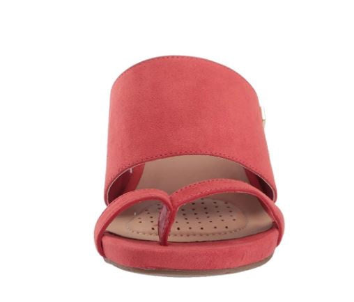 KENNETH COLE Footwear Reaction Women's TWO-BAND Heeled Sandal Spiced Coral