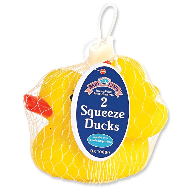 BABYKING Baby Squeeze Ducks BK10000 2PCS Pack 1-18MONTHS