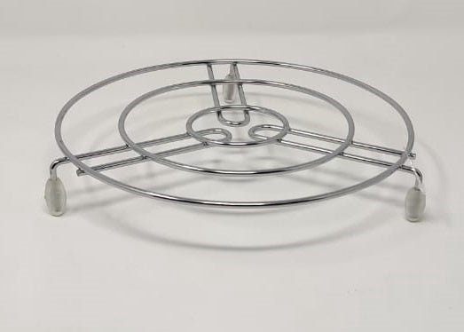 GENERIC Pot Rest Round Stainless Steel B003 with Clear Rubber Foot B-001